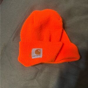 Carhartt Youth Bright Orange Knit Hat
